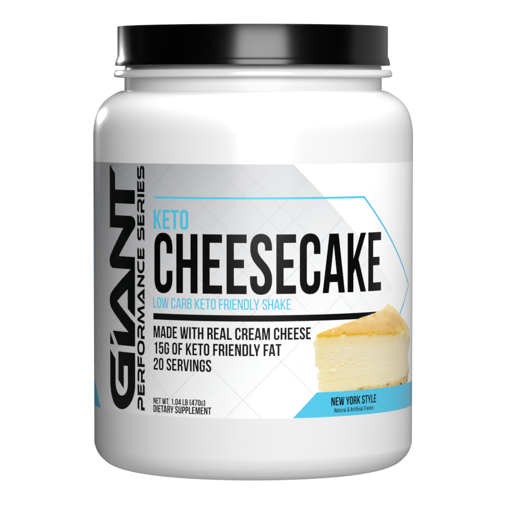 Giant Keto Cheesecake - Low Carb, Gluten-Free Keto Dessert Mix – Giant  Sports International